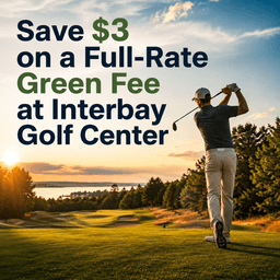 Save $3 on a Full-Rate Green Fee at Interbay Golf Center
